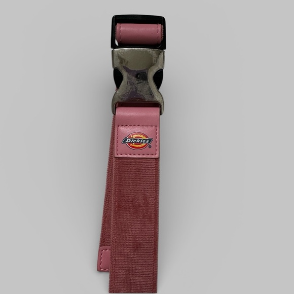 Dickies Women's Adjustable Fit Fabric Pink Streetwear Belt - Picture 3 of 5
